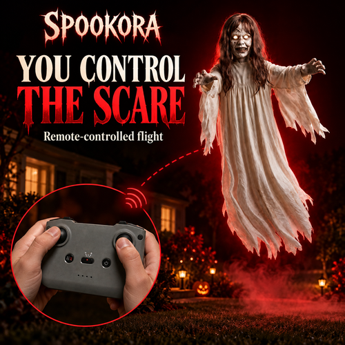 SPOOKORA remote-controlled flight illustration